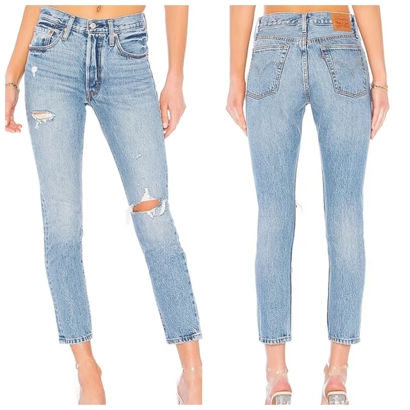 Levis 501s Skinny Jeans - Picture 2 of 16